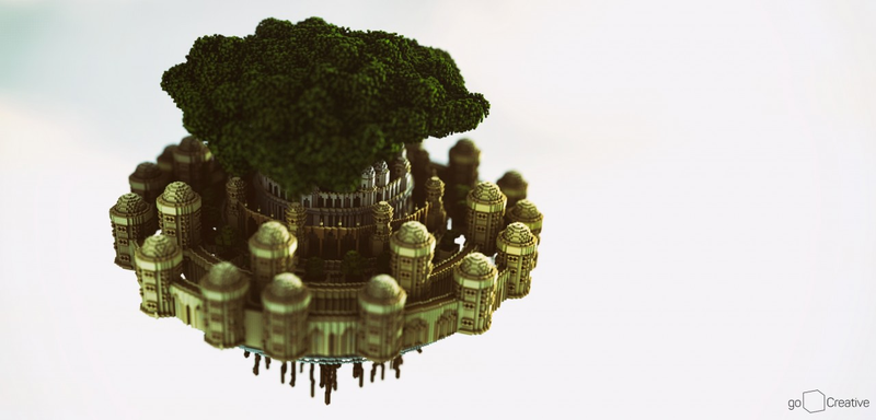 Illustration for article titled Minecraft, You Do a Pretty Good Laputa
